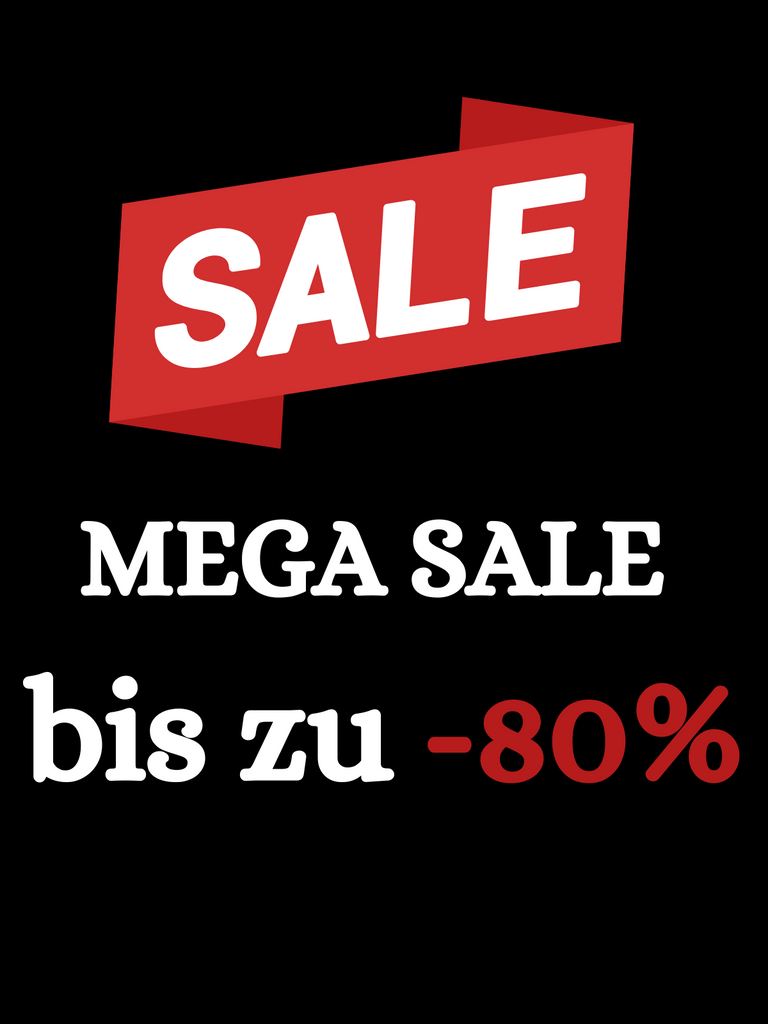Mega Sale bis zu -80%