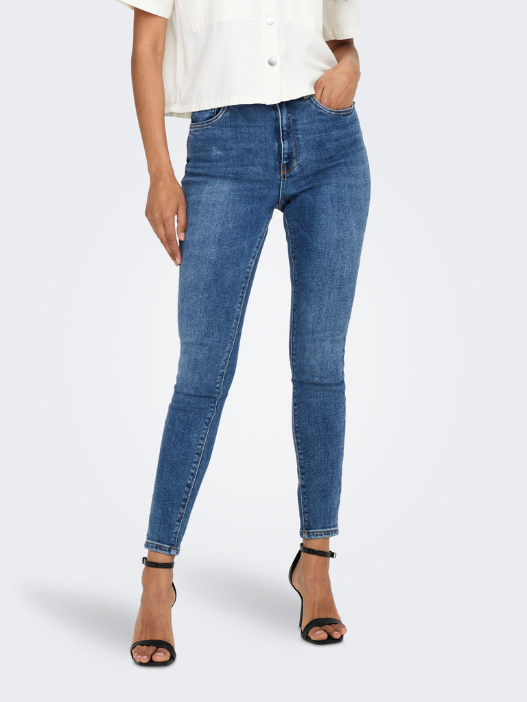 ONLMILA LIFE HW SK ANK BB BJ13994 NOOS Medium Blue Denim - Marken Outlet Kriftel